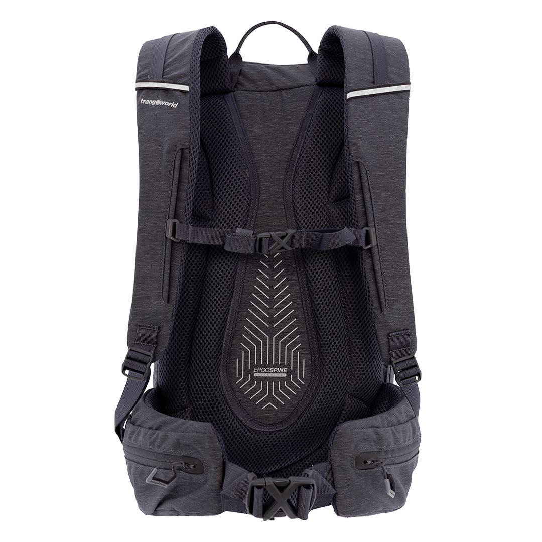 Mochila unisex Iqu 24 h Trangoworld - Antracita Antracita-2