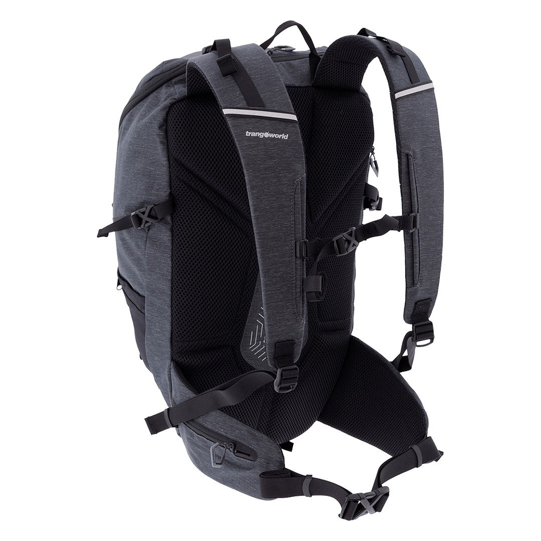 Mochila unisex Iqu 24 h Trangoworld - Antracita Antracita-3