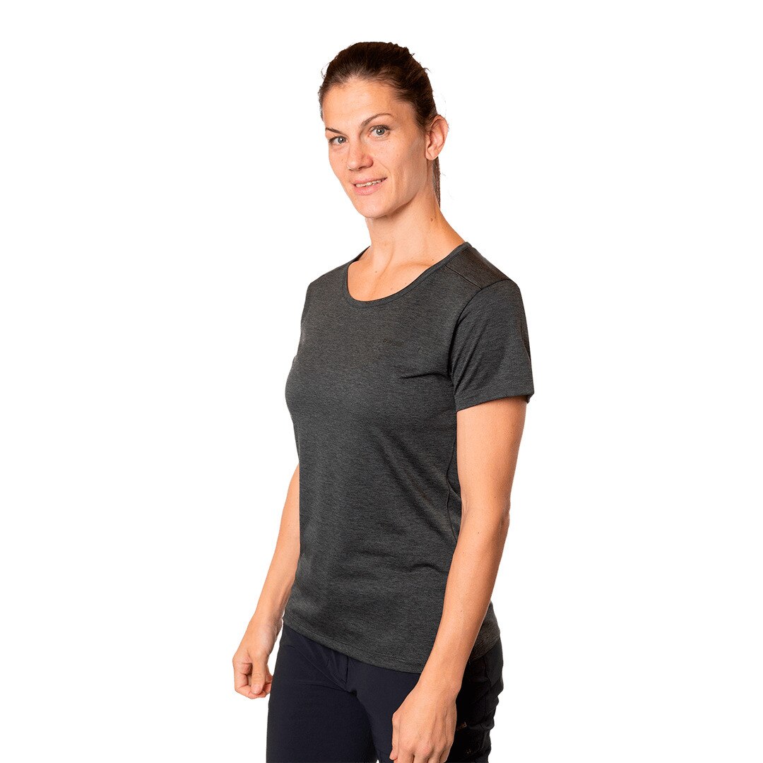 Imagen 1 de Camiseta de mujer Rjavina Trangoworld - Gris sombra Gris sombra