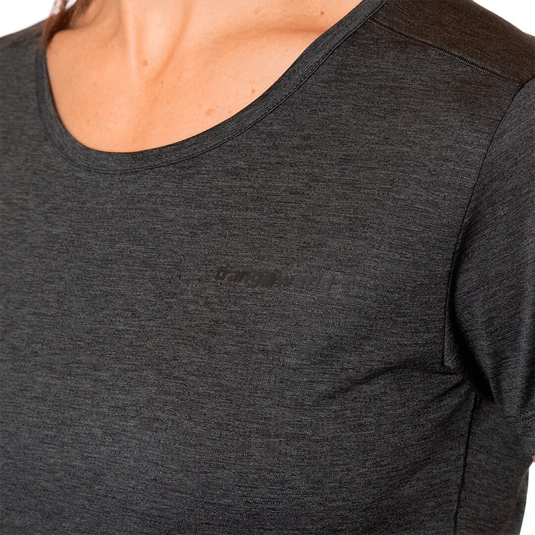 Imagen 3 de Camiseta de mujer Rjavina Trangoworld - Gris sombra Gris sombra