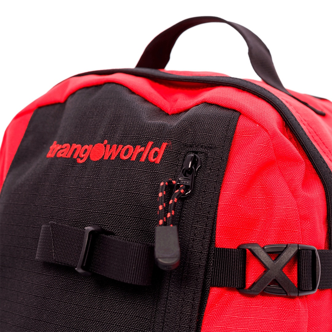 Mochila unisex Stone tw86 Trangoworld - Rojo / Negro Rojo / Negro-7