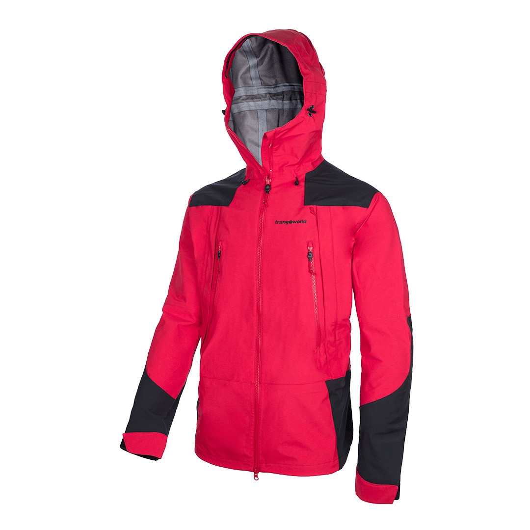 Chaqueta de hombre Tempest tw86 Trangoworld - Rojo / Negro Rojo / Negro-1