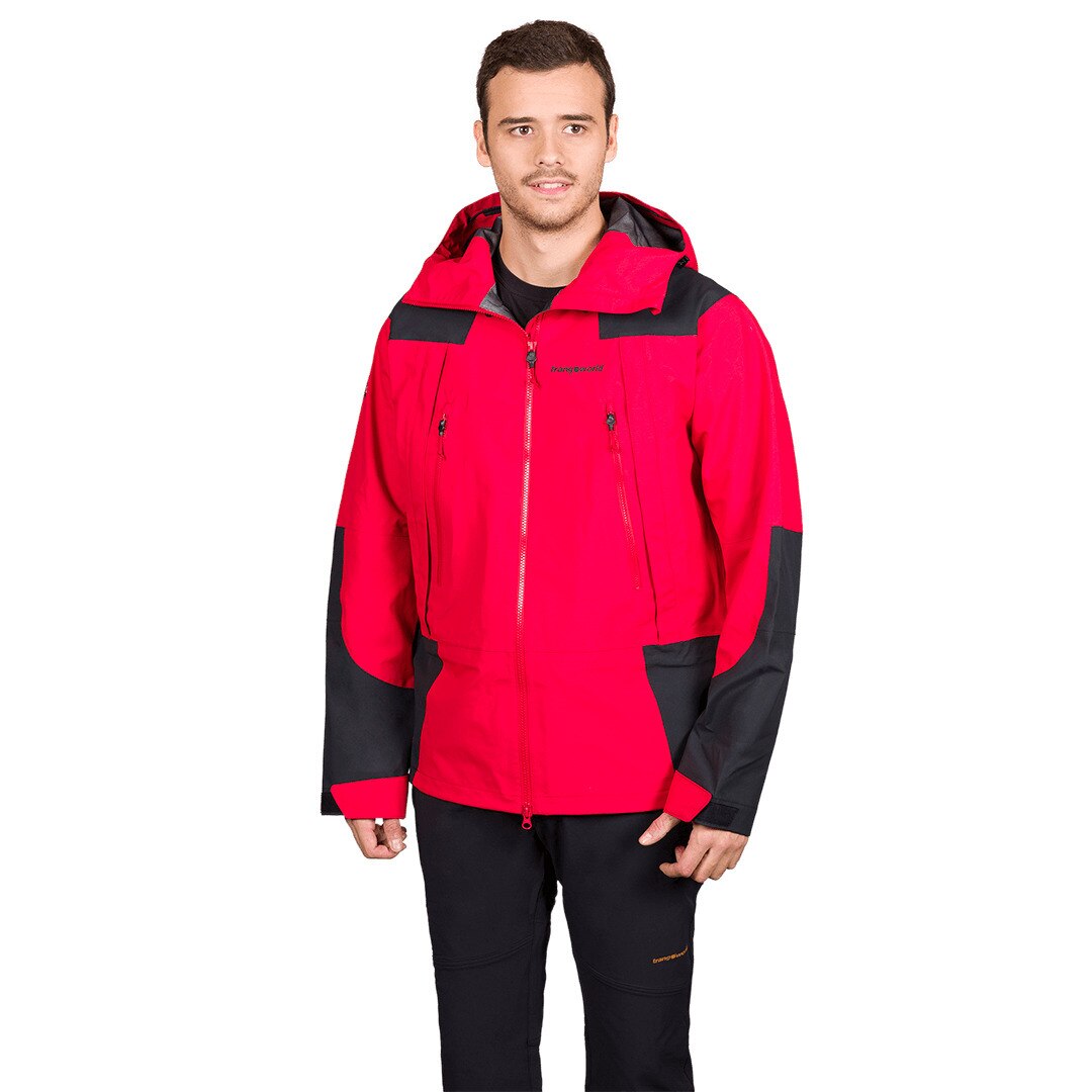 Chaqueta de hombre Tempest tw86 Trangoworld - Rojo / Negro Rojo / Negro-2
