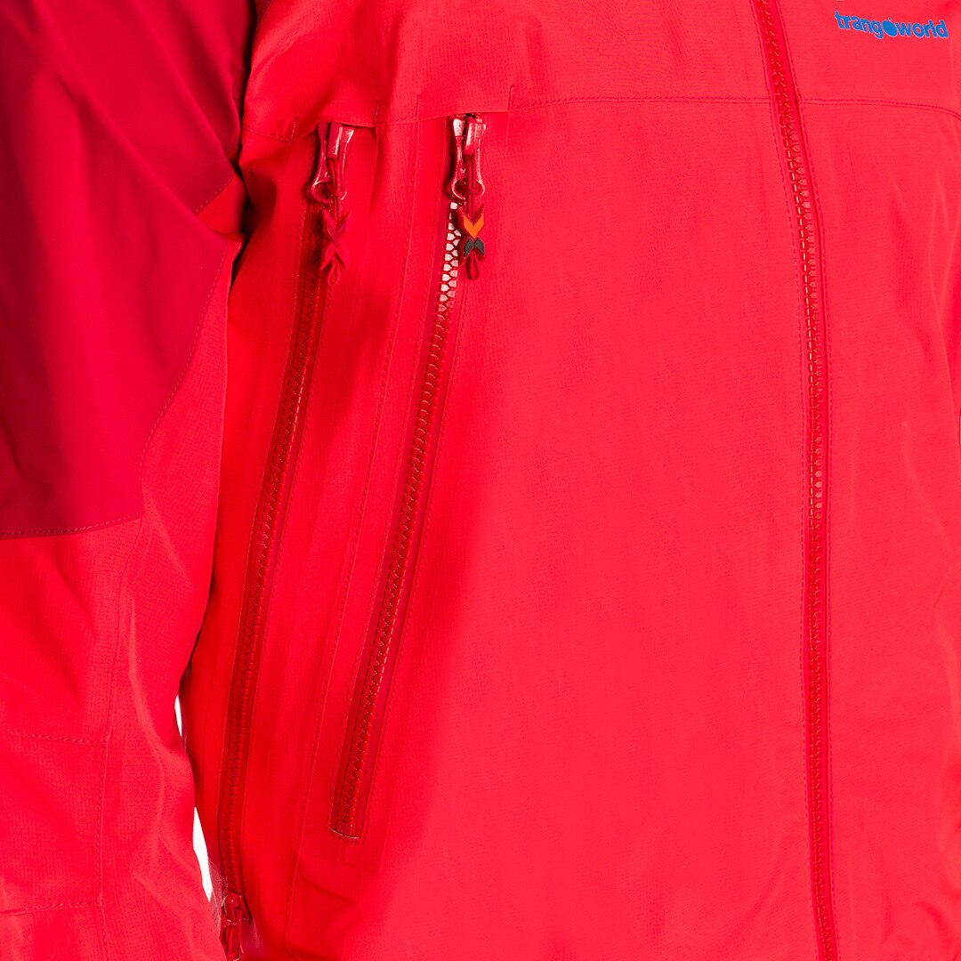 Chaqueta de hombre Trx2 shell pro Trangoworld - Rojo Rojo-4