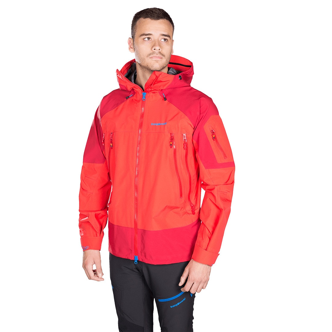 Chaqueta de hombre Trx2 shell pro Trangoworld - Rojo Rojo-7