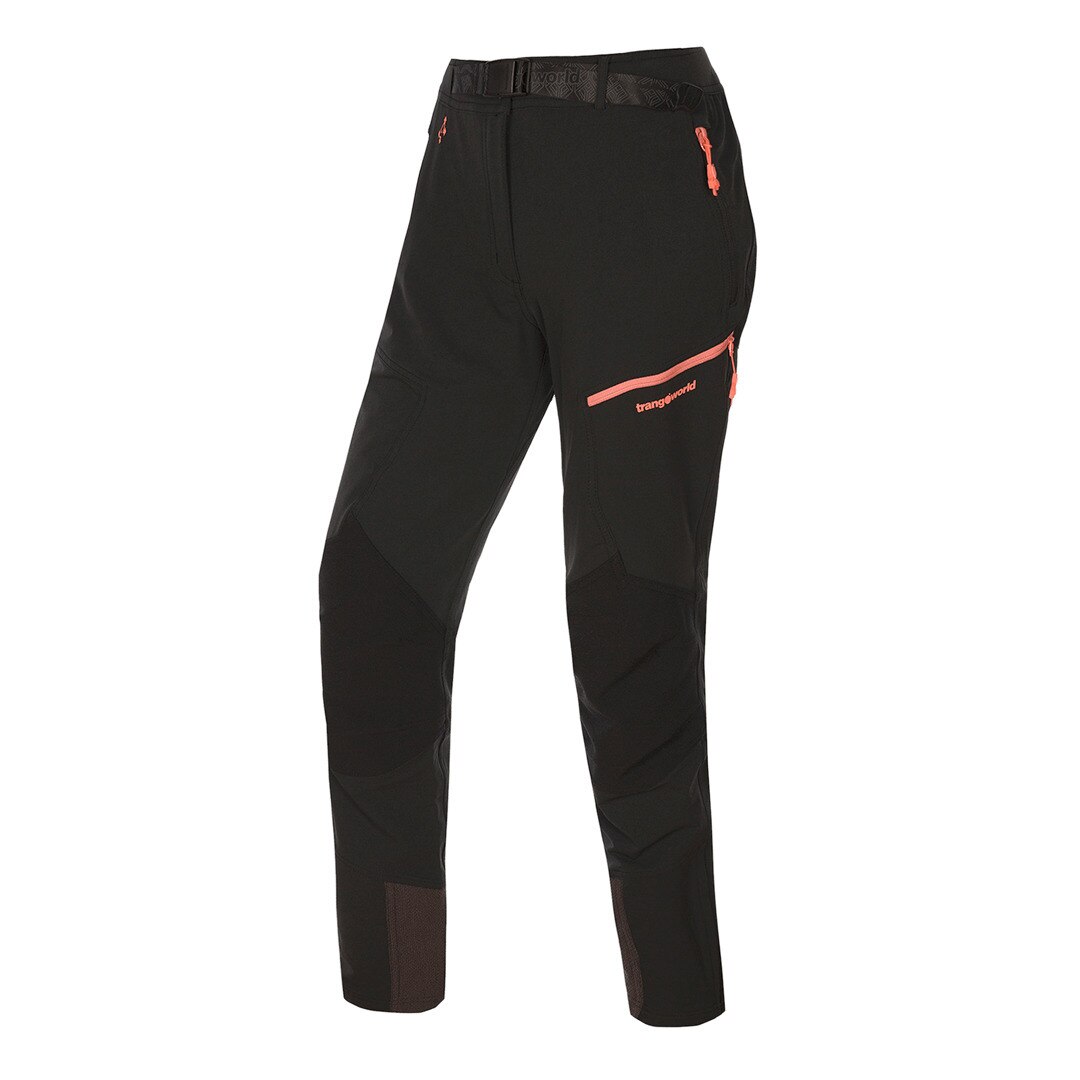 Pantalón largo de mujer Trx2 nyl wm pro Trangoworld - Negro mate Negro mate-1