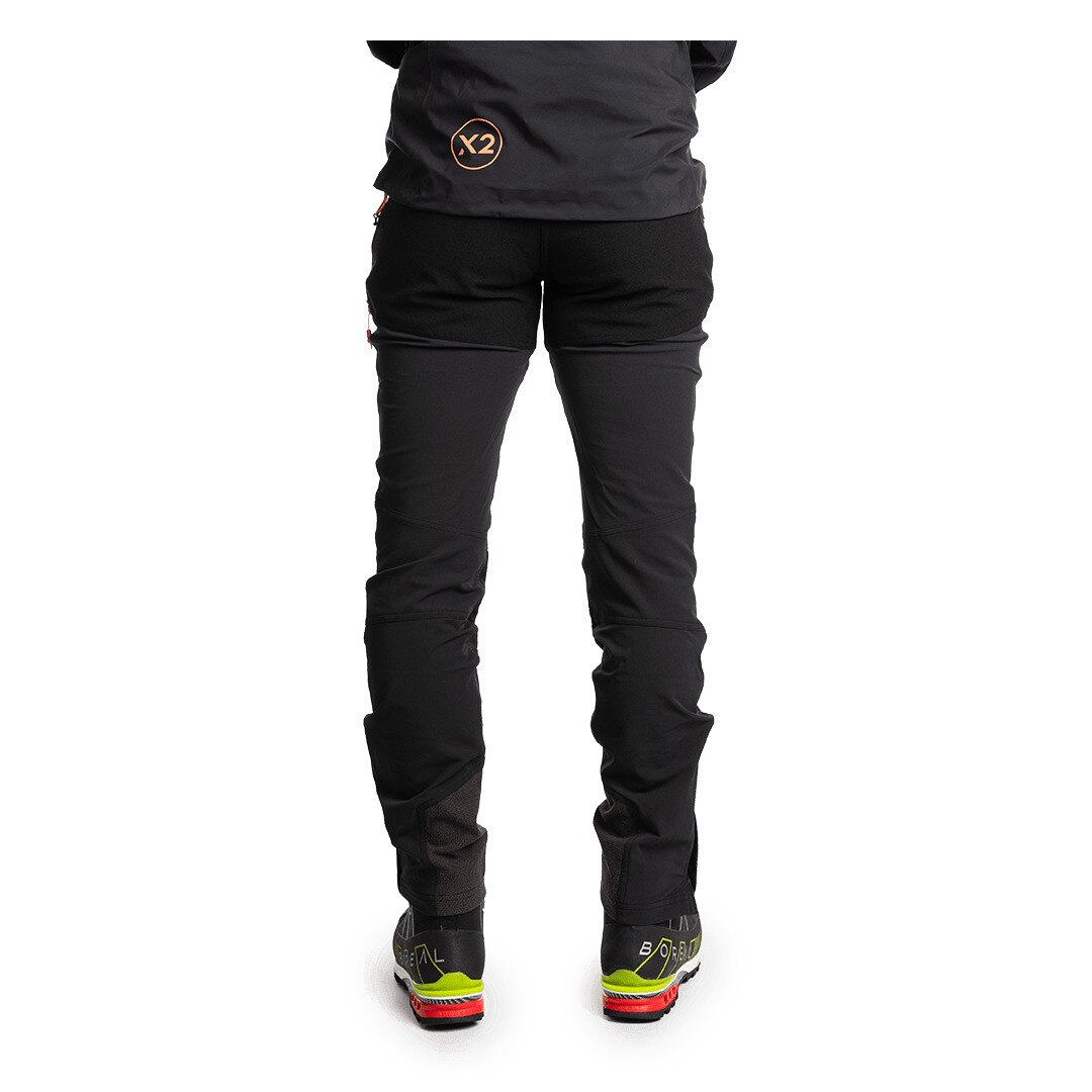 Pantalón largo de mujer Trx2 nyl wm pro Trangoworld - Negro mate Negro mate-4