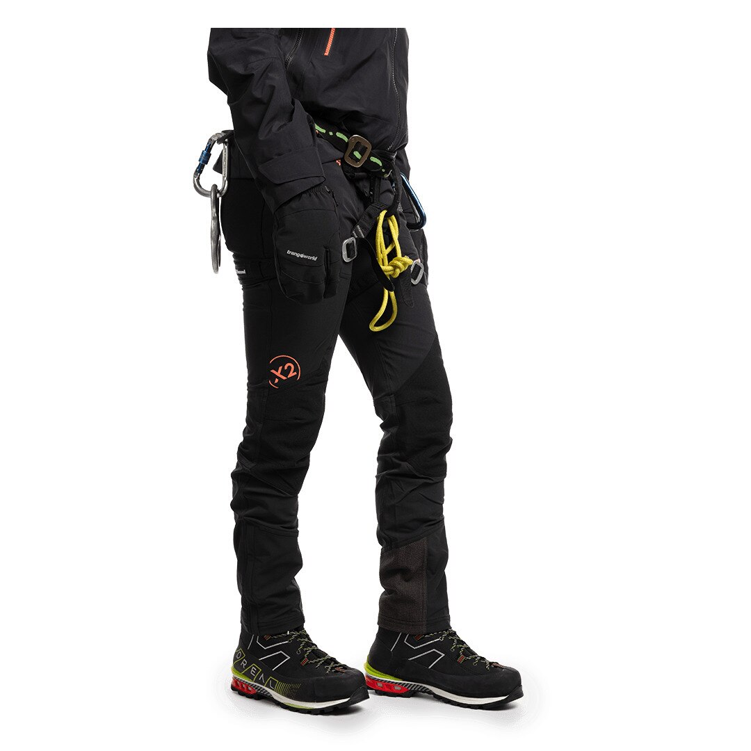 Pantalón largo de mujer Trx2 nyl wm pro Trangoworld - Negro mate Negro mate-8