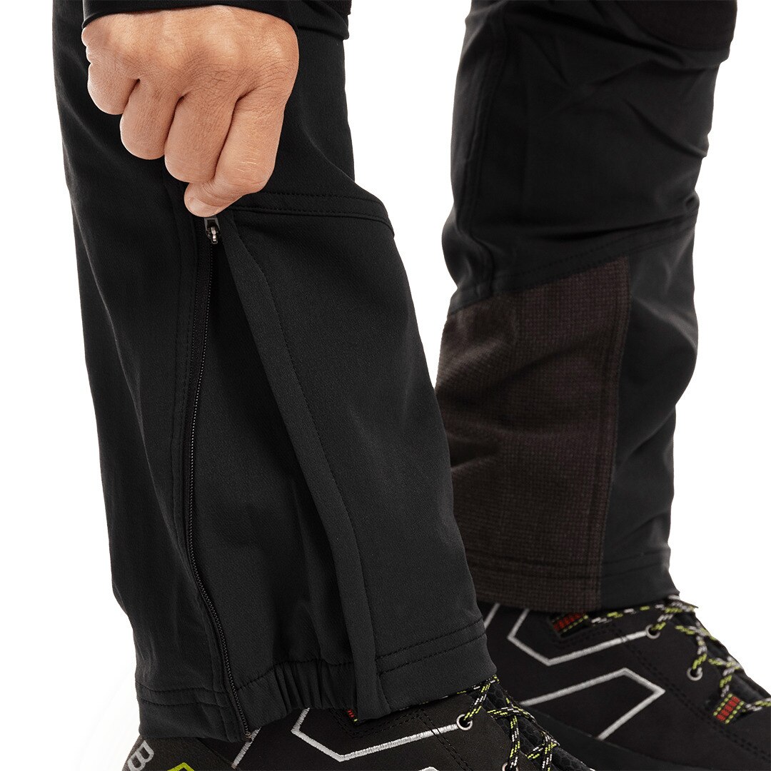 Pantalón largo de mujer Trx2 nyl wm pro Trangoworld - Negro mate Negro mate-11