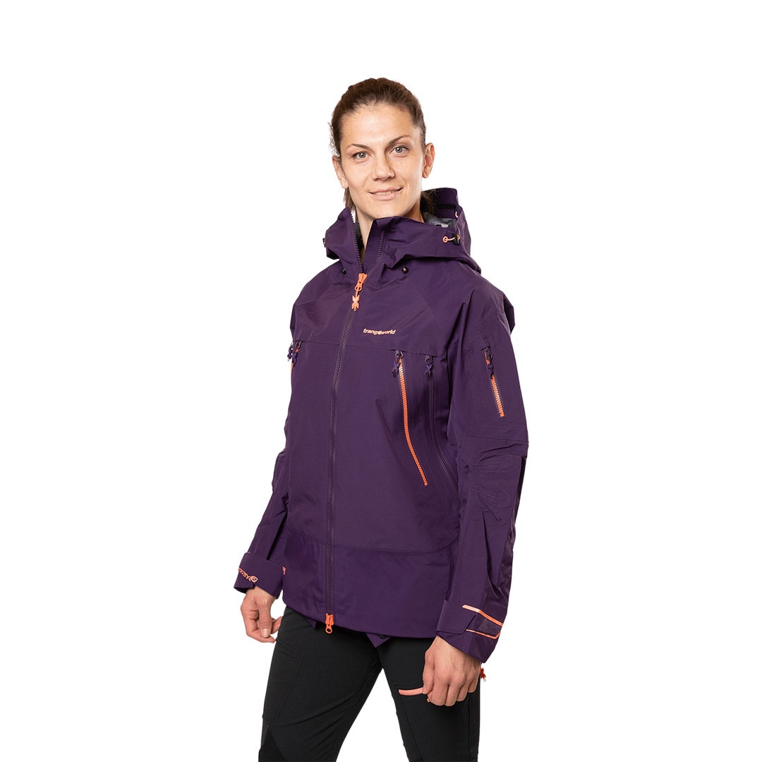 Chaqueta de mujer Trx2 shell wm pro Trangoworld - Morado pastel Morado pastel-3