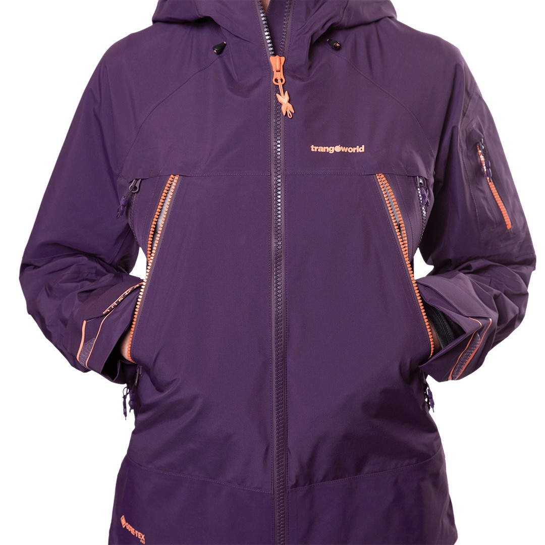 Chaqueta de mujer Trx2 shell wm pro Trangoworld - Morado pastel Morado pastel-5