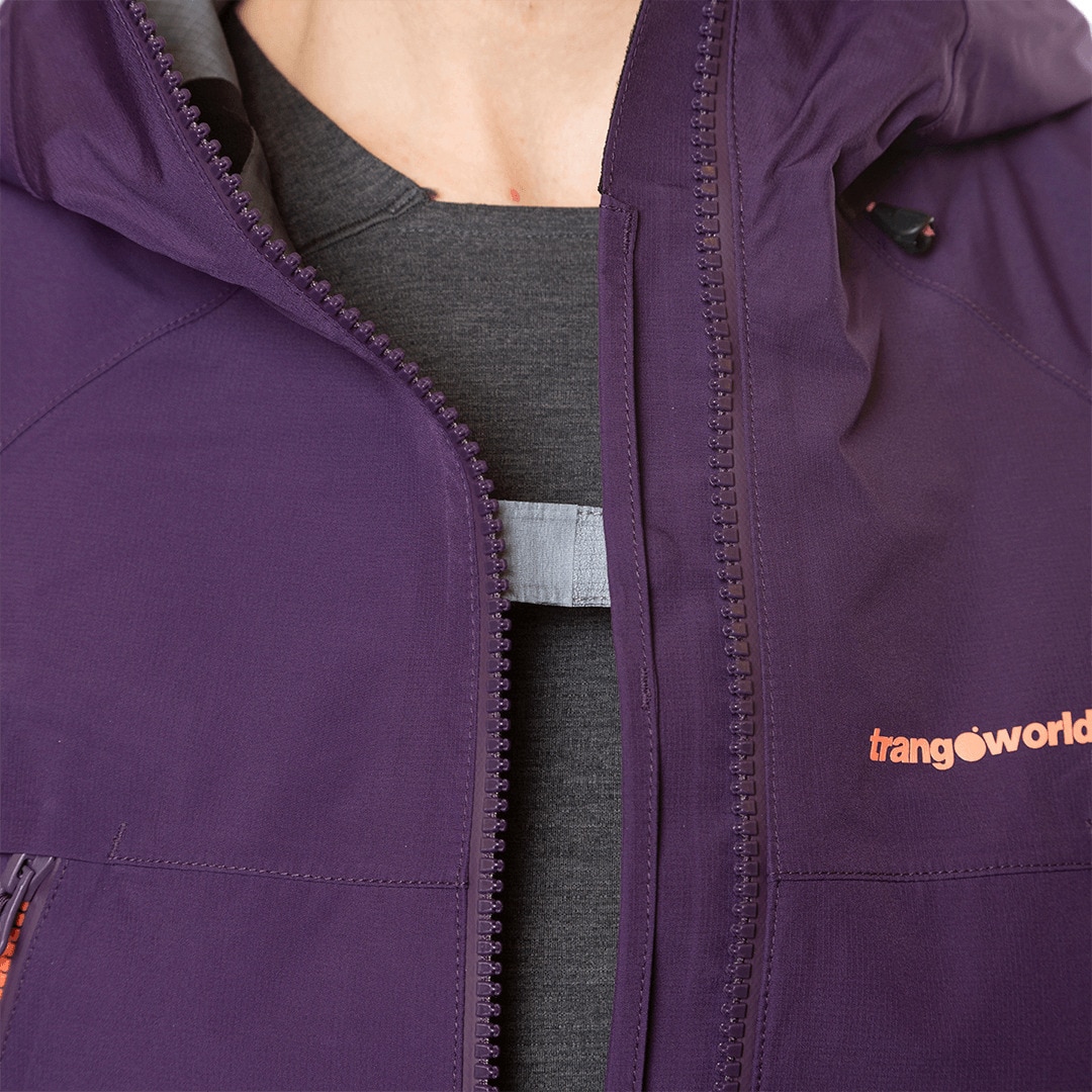 Chaqueta de mujer Trx2 shell wm pro Trangoworld - Morado pastel Morado pastel-9