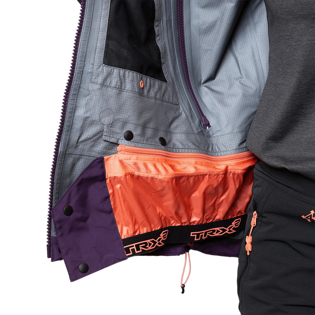 Chaqueta de mujer Trx2 shell wm pro Trangoworld - Morado pastel Morado pastel-10