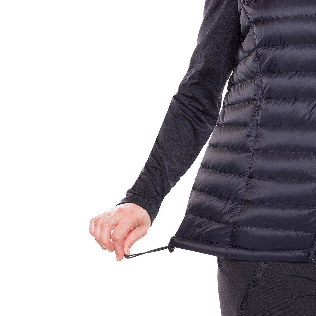 Chaleco de mujer Saloria dc Trangoworld - Negro Negro-5