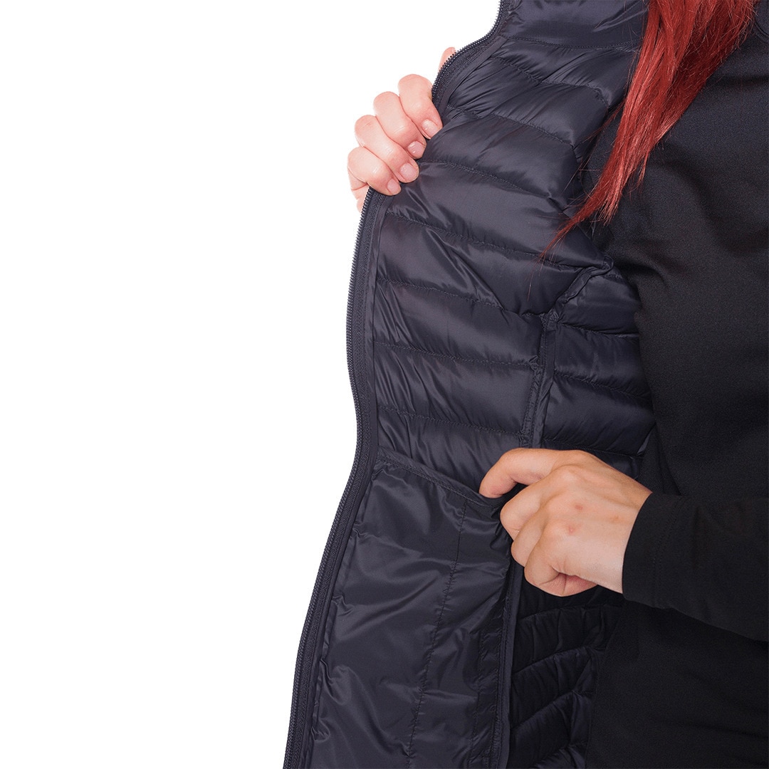 Chaleco de mujer Saloria dc Trangoworld - Negro Negro-6