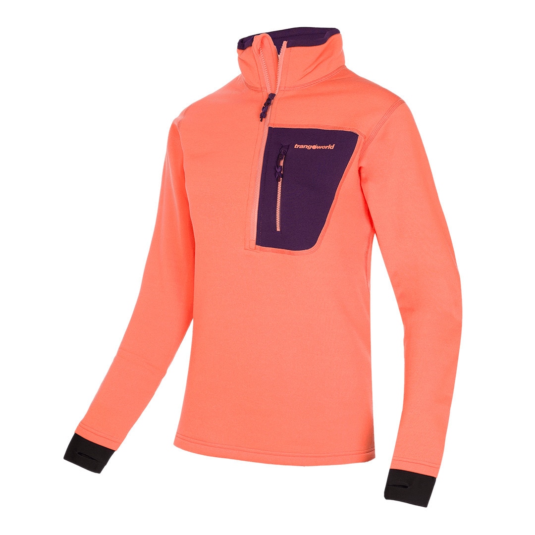 Forro polar de mujer Trx2 stretch wm pro Trangoworld - Coral Coral-1