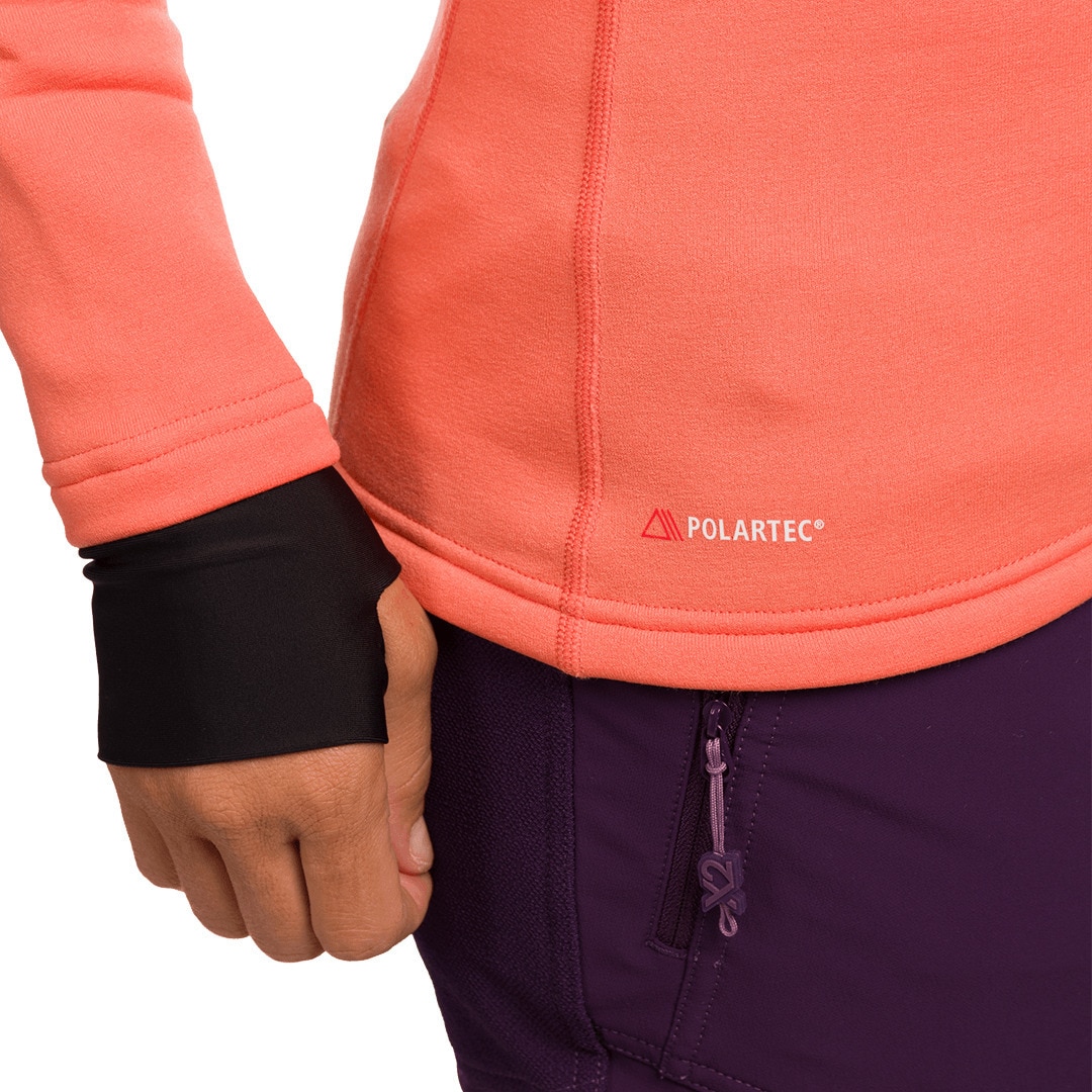 Forro polar de mujer Trx2 stretch wm pro Trangoworld - Coral Coral-4