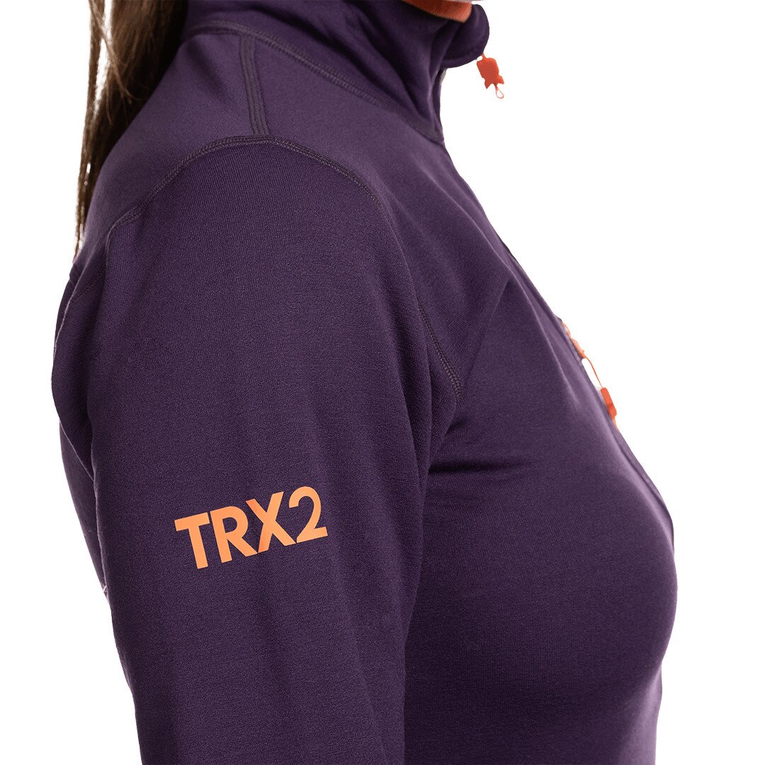 Forro polar de mujer Trx2 stretch wm pro Trangoworld - Morado pastel Morado pastel-5