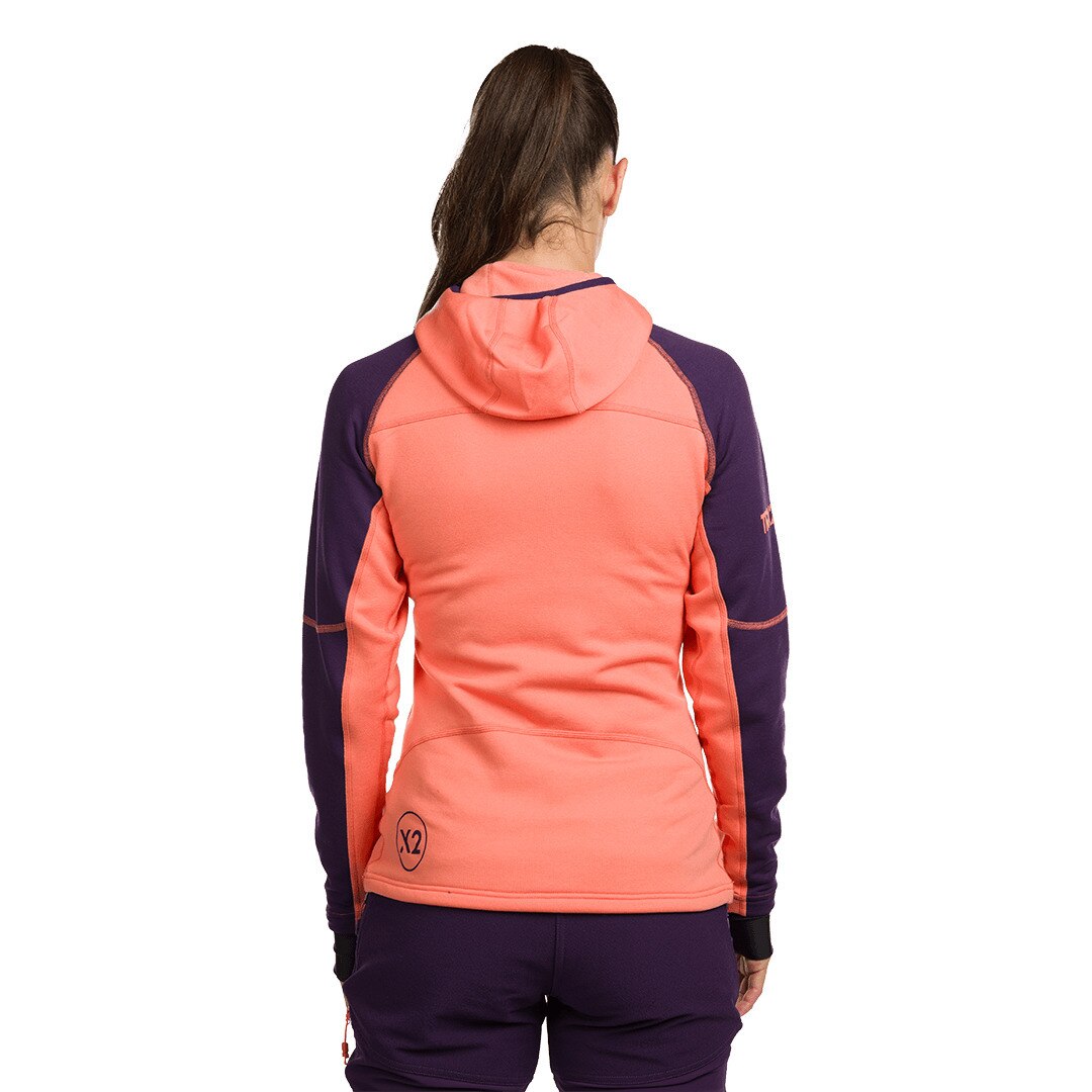 Chaqueta de mujer Trx2 stretch wm pro Trangoworld - Coral Coral-4