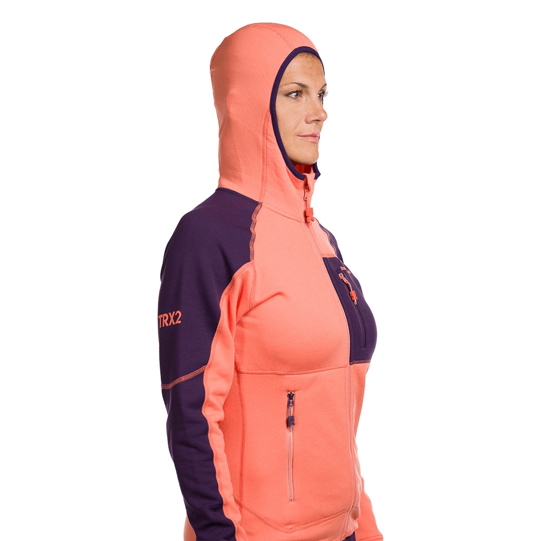 Chaqueta de mujer Trx2 stretch wm pro Trangoworld - Coral Coral-5