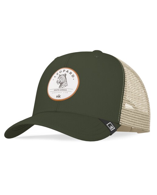 Imagen 0 de Gorra unisex Leopard truck color verde y beige