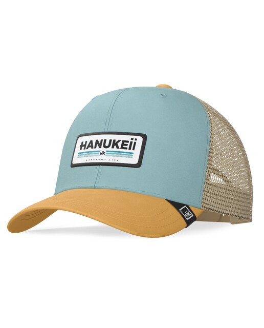 Imagen 0 de Gorra unisex Barefoot color azul y amarillo