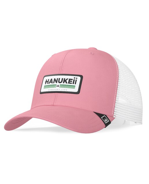 Imagen 0 de Gorra unisex Barefoot color rosa y blanco