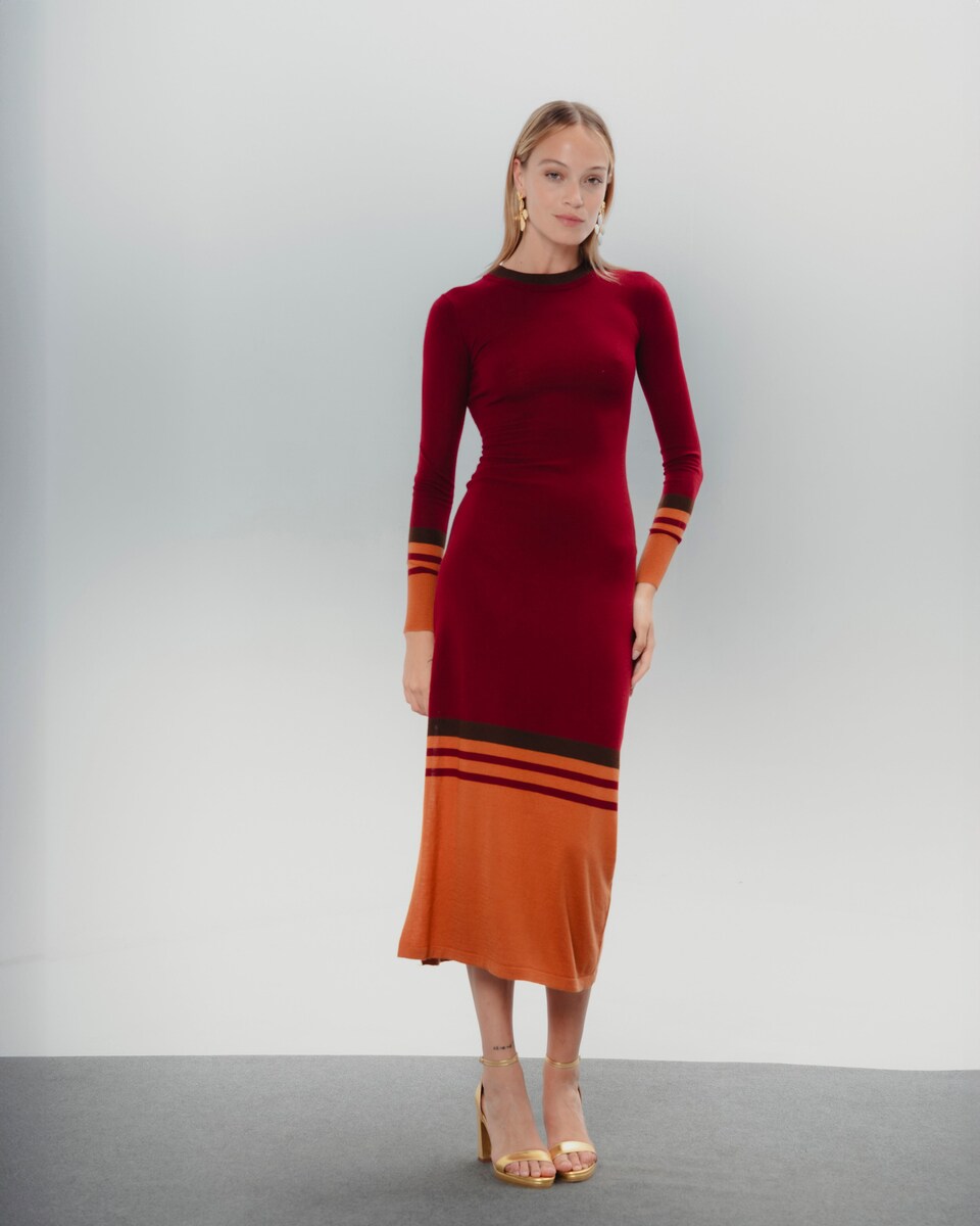 Vestido punto midi Adriana · Dolores Promesas · El Corte Inglés