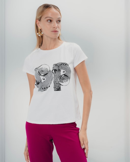 Imagen 0 de Camiseta de mujer DP Vibrante