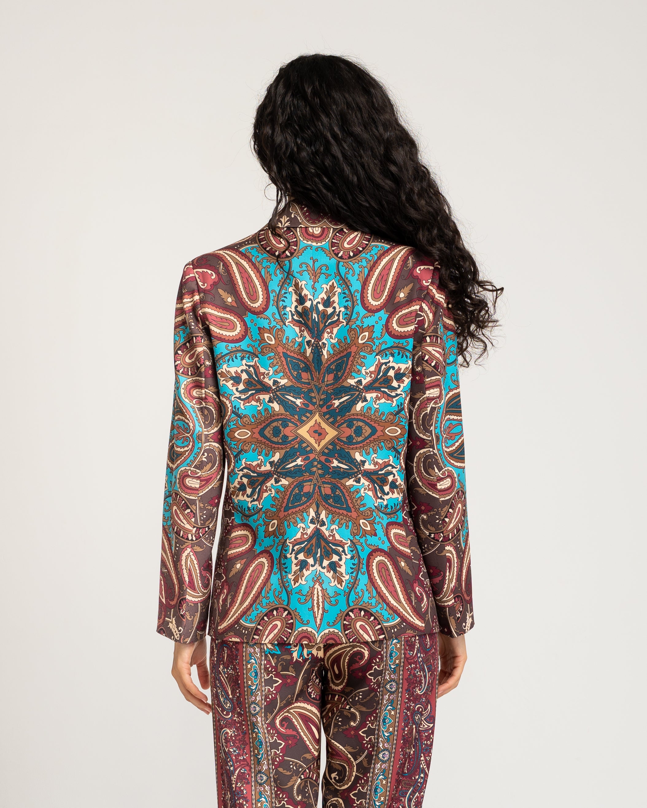 Chaqueta de mujer cenefas - Niza - Multicolor Multicolor-4
