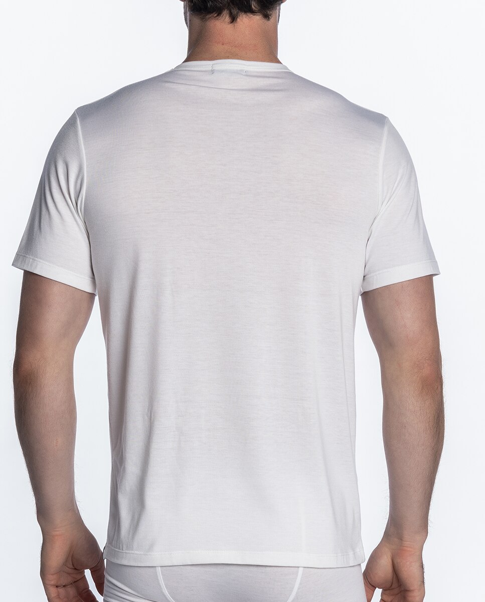 Camiseta de hombre de manga corta - Punto Blanco - Blanco Blanco-2