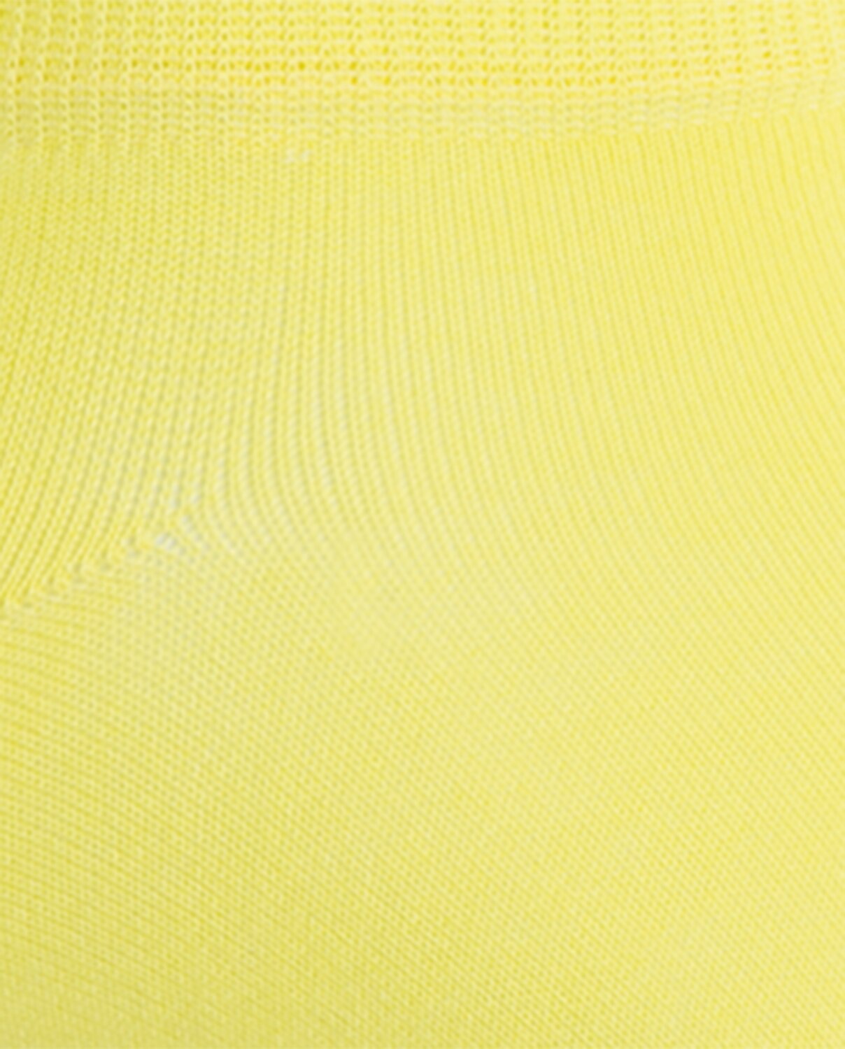 Pack de 2 pares de calcetines de mujer de algodón mercerizado lisos - Punto Blanco - Amarillo Amarillo-2