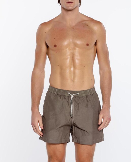 Imagen 0 de Bañador bermuda de hombre en color verde