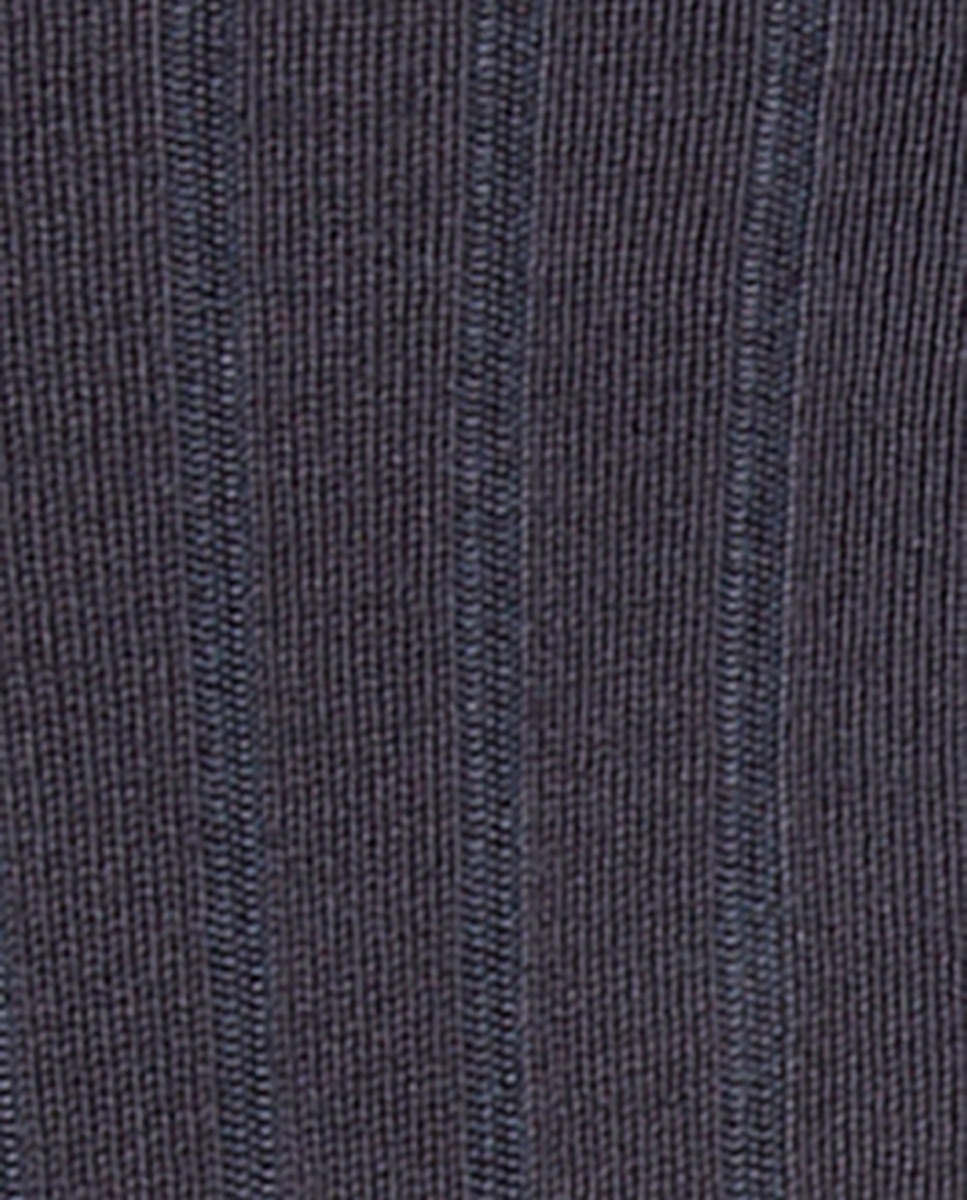 Imagen 2 de Pack de 2 pares de calcetines cortos de bambú de hombre en canalé. puño antipresión - Gris Gris