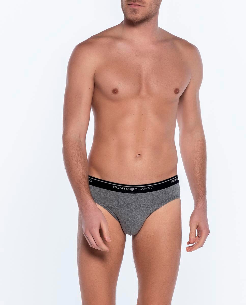 Pack 3 slips de hombre multicolor · Punto Blanco