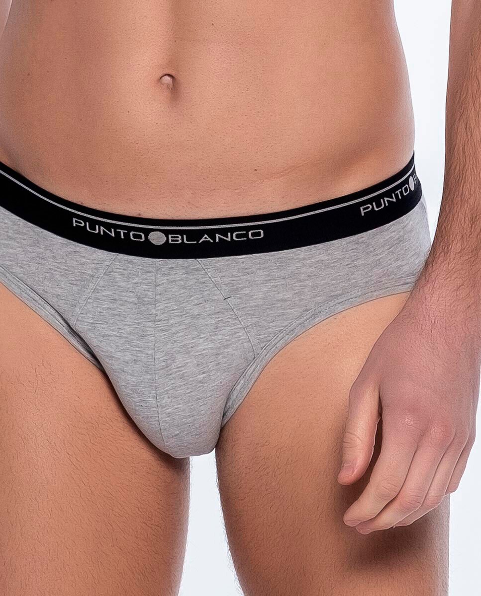 Pack 3 slips de hombre multicolor · Punto Blanco