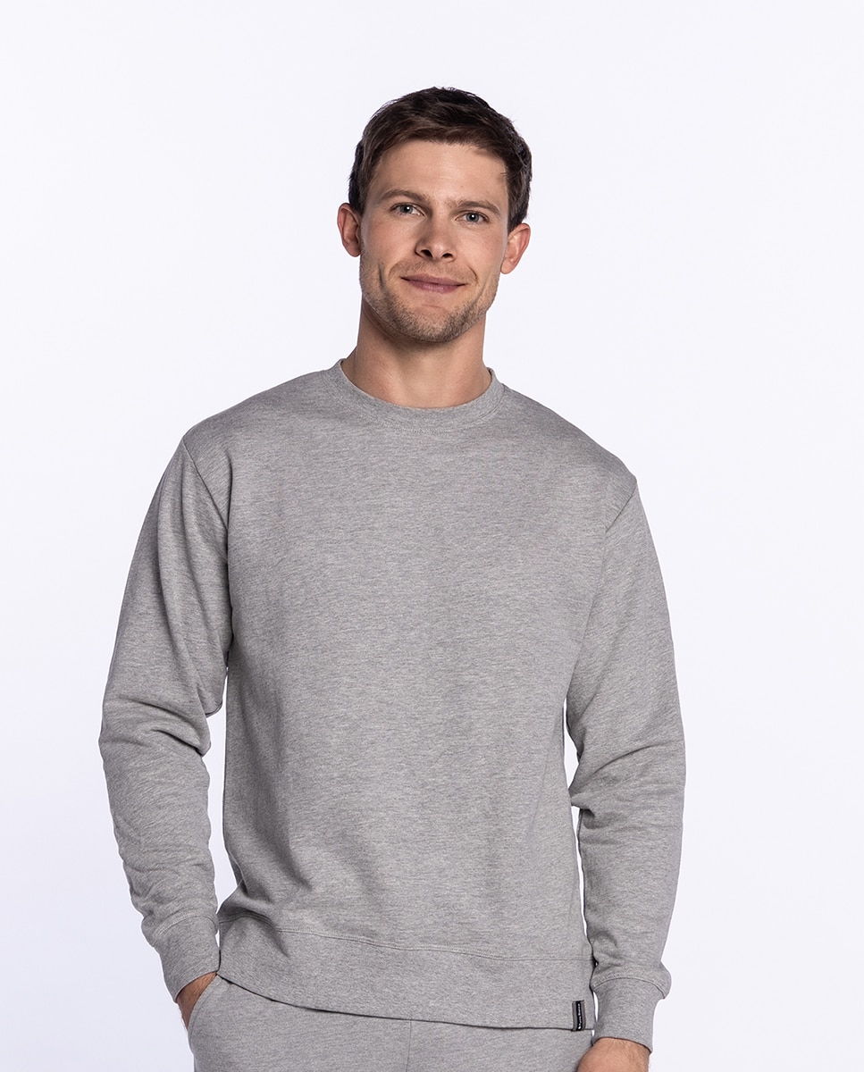 Imagen 0 de Sudadera de hombre de punto Gris