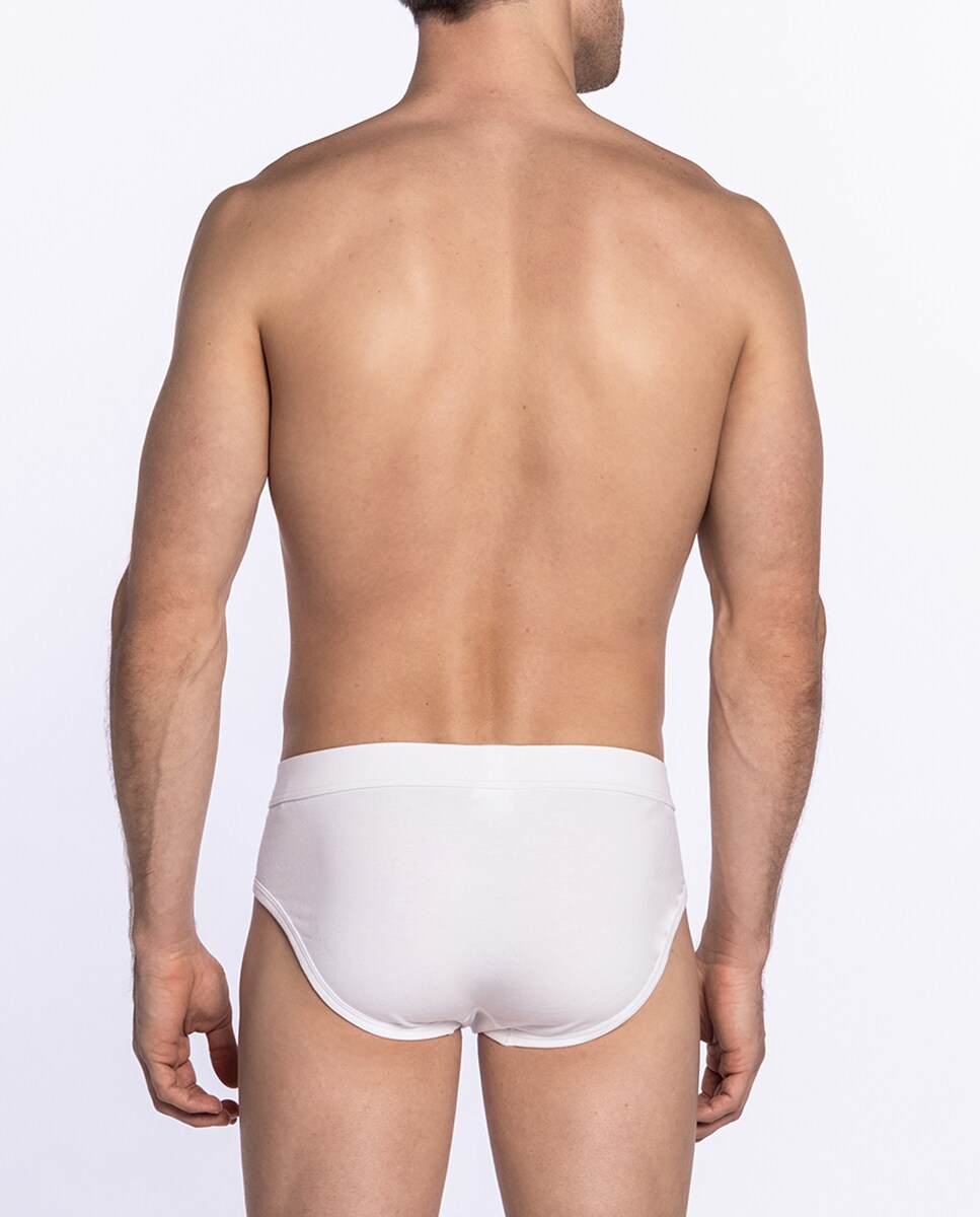 Pack slips de hombre en color blanco · Punto Blanco · El Corte