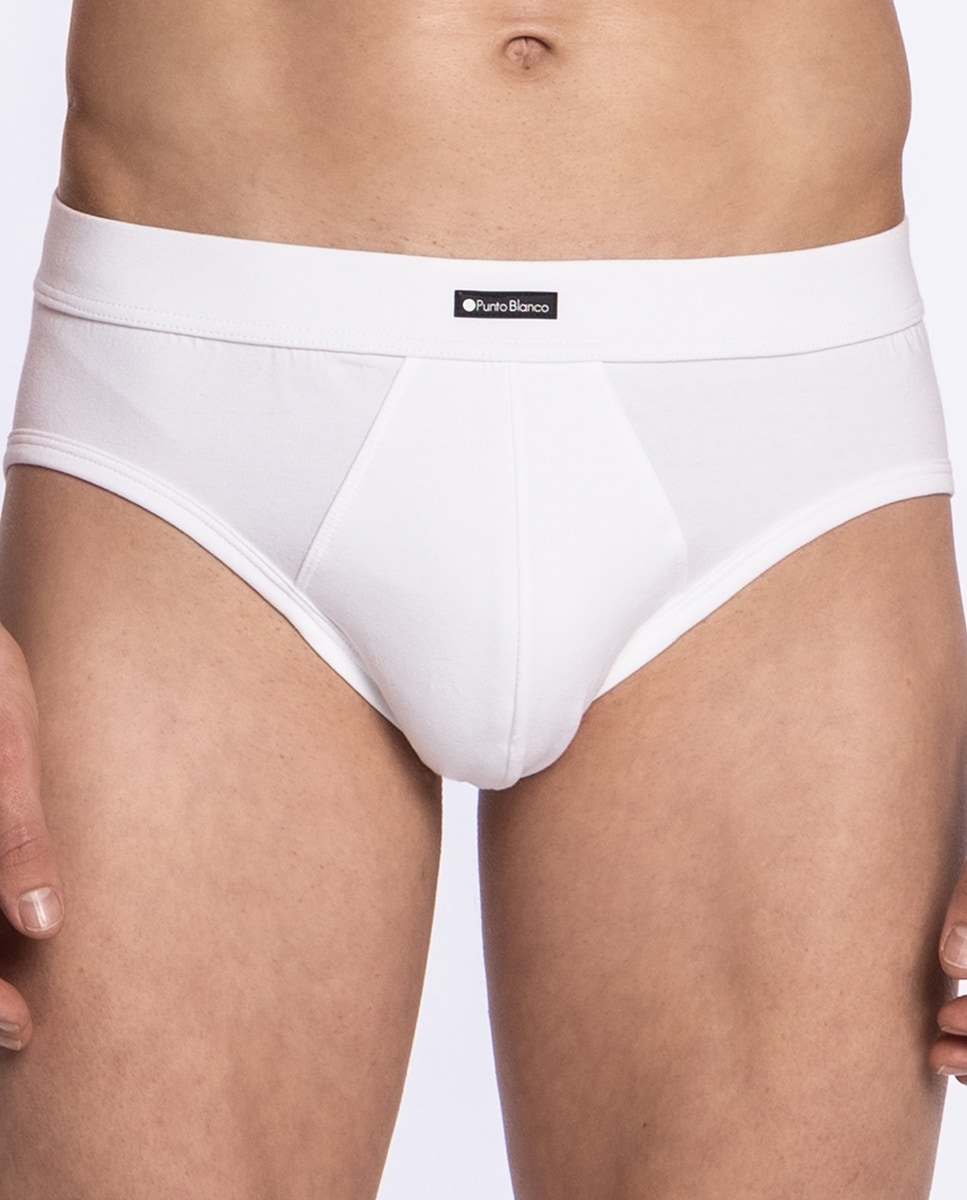 Pack slips de hombre en color blanco · Punto Blanco · El Corte