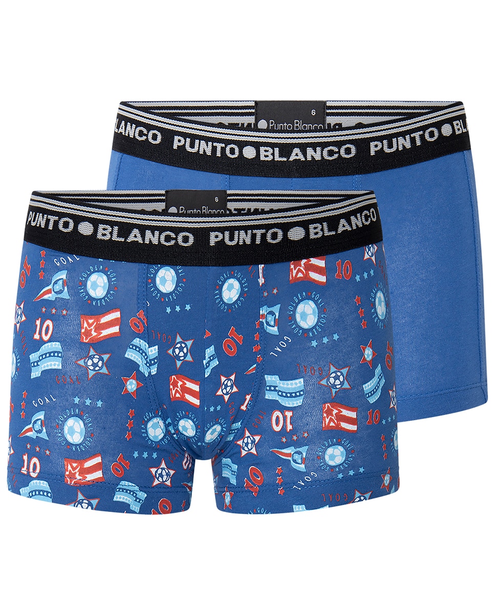 Pack de 2 boxer de nino multicolor con logo en la cintura