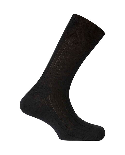 Imagen 0 de Calcetines de hombre de cachemira en color negro