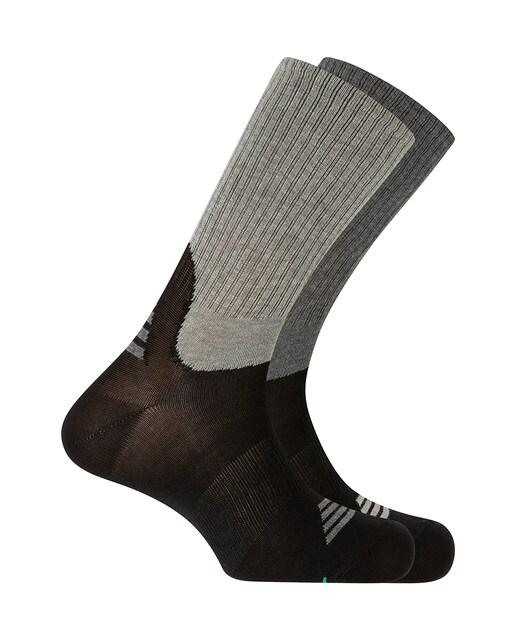 Imagen 0 de Pack de 2 pares de calcetines de hombre de algodón deportivos multicolor