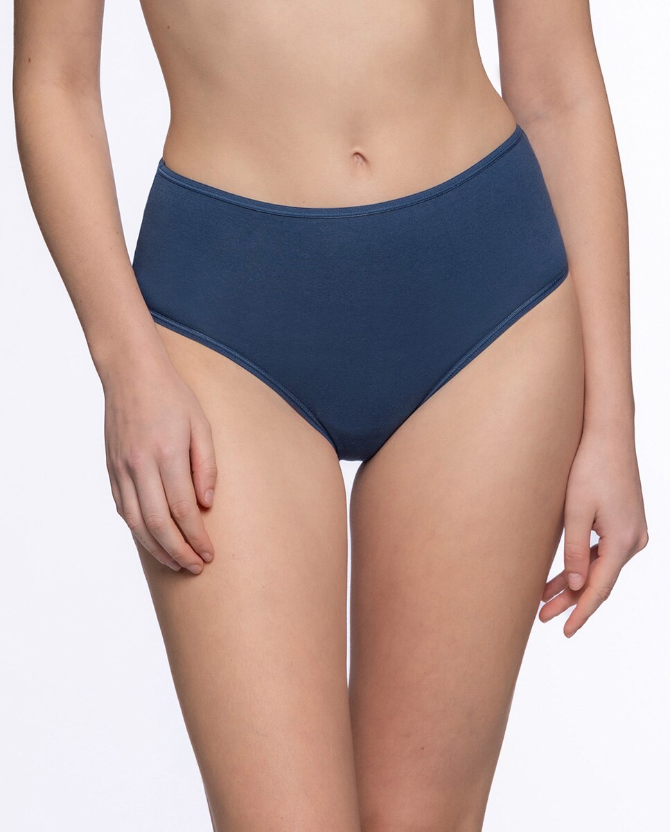 Pack de 3 bragas Punto Blanco básicas de algodón - Multicolor Multicolor-1