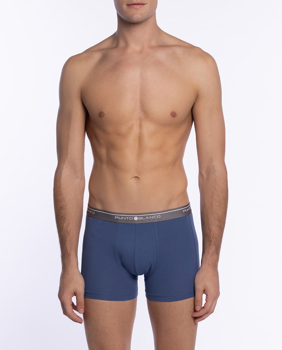 Imagen 2 de Pack 3 boxérs de hombre de punto - Punto Blanco - Multicolor Multicolor