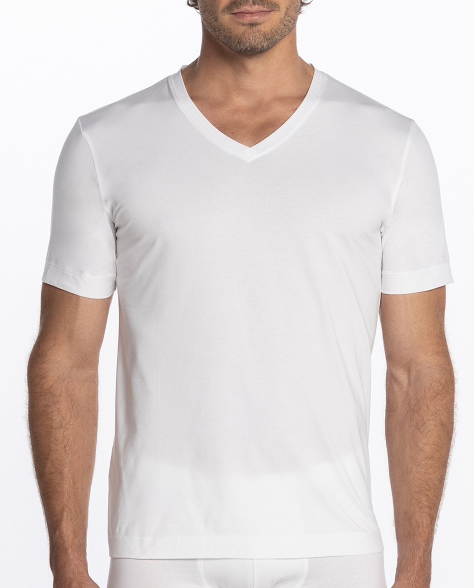 Camiseta de hombre de manga corta - Punto Blanco - Blanco Blanco-1