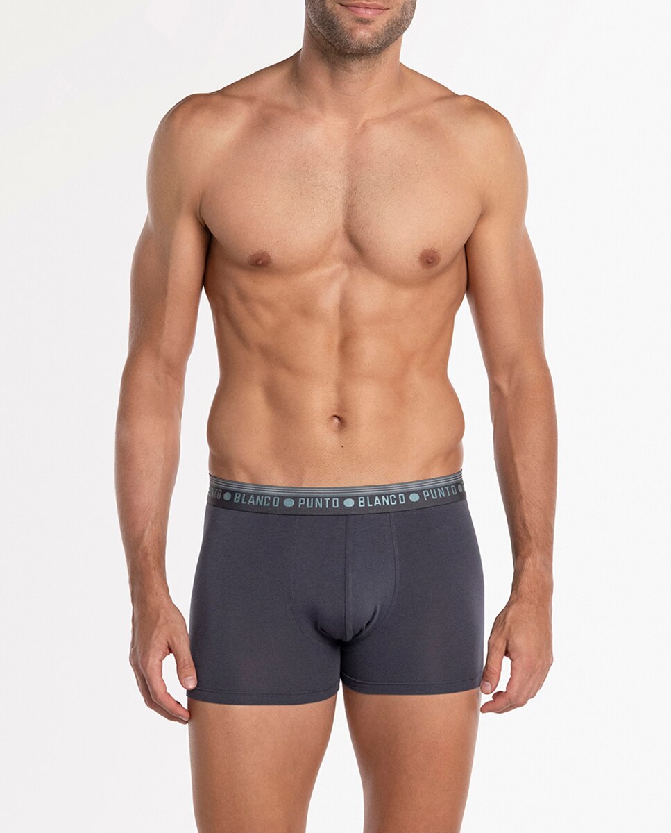 Pack de 2 boxérs de hombre de punto - Punto Blanco - Multicolor Multicolor-2
