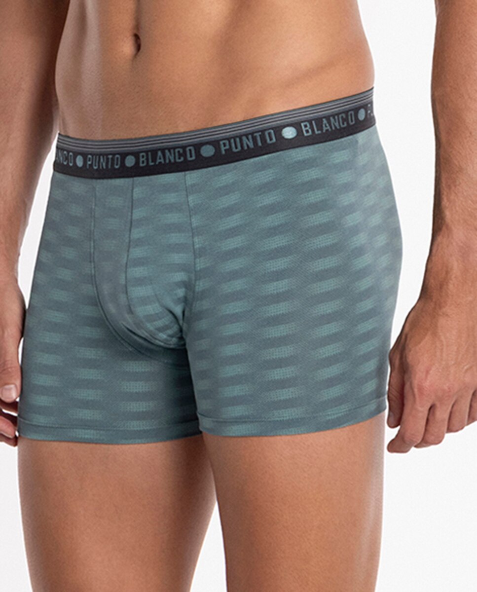 Pack de 2 boxérs de hombre de punto - Punto Blanco - Multicolor Multicolor-4