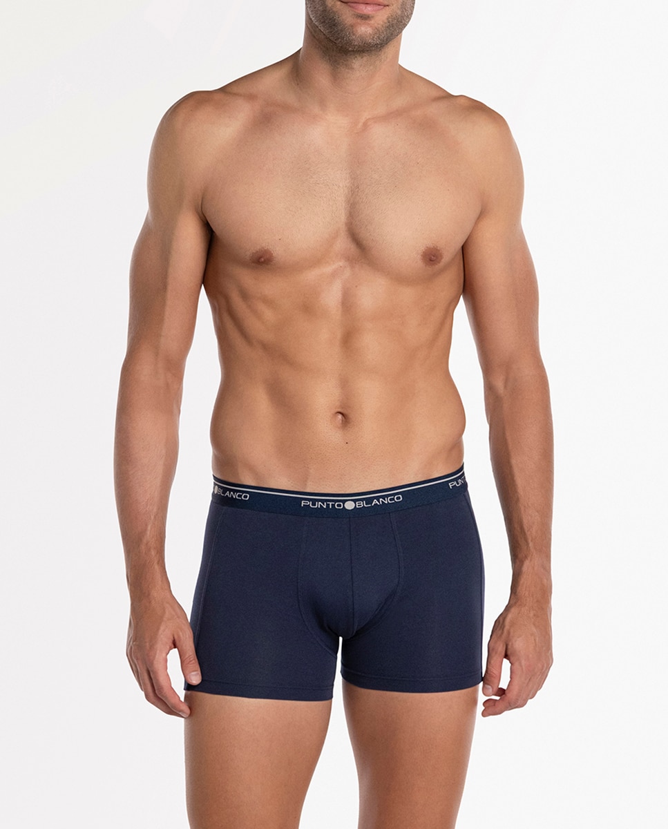 Pack 3 boxérs de hombre de punto - Punto Blanco - Multicolor Multicolor-2
