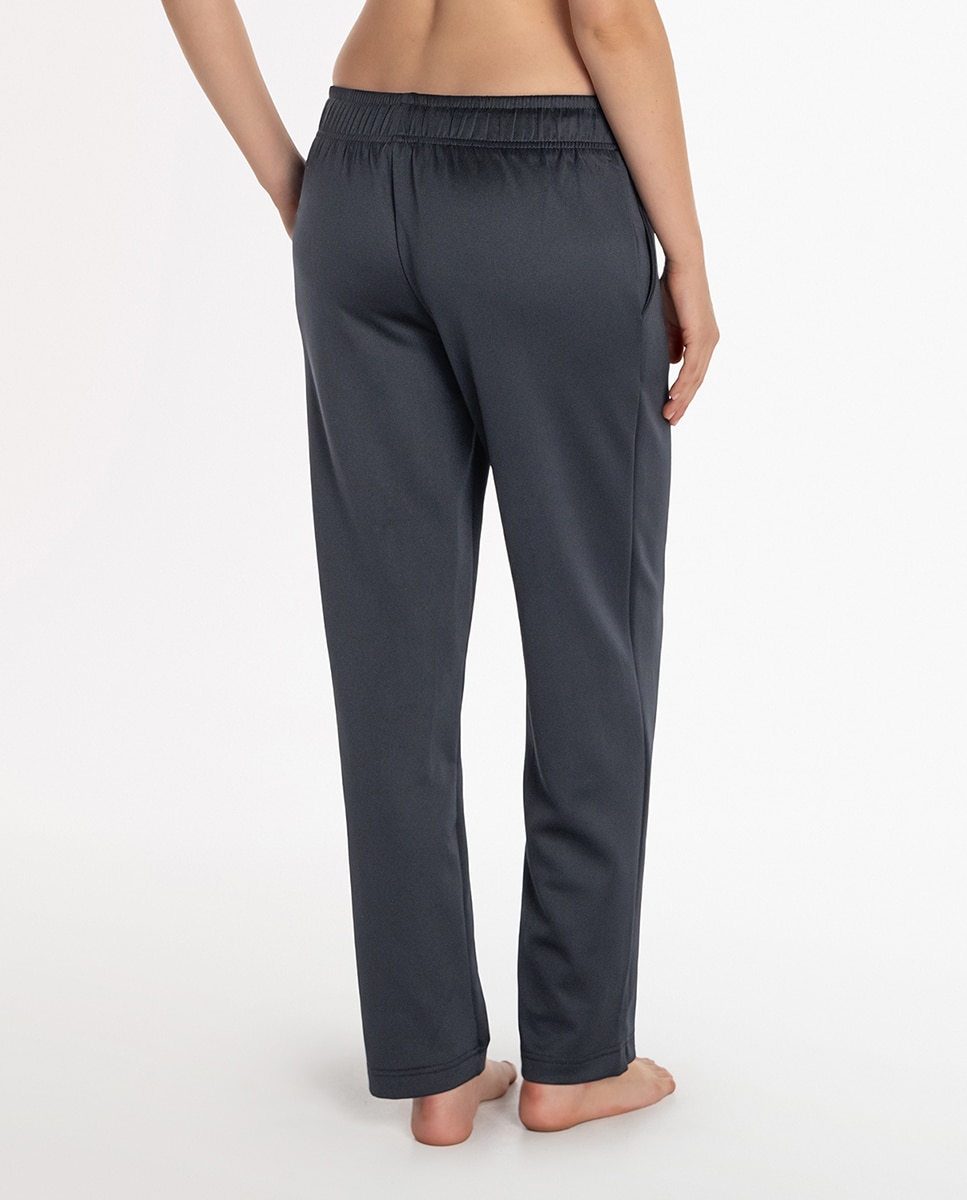 Pantalón homewear de mujer de algodón - Punto Blanco - Azul Azul-4