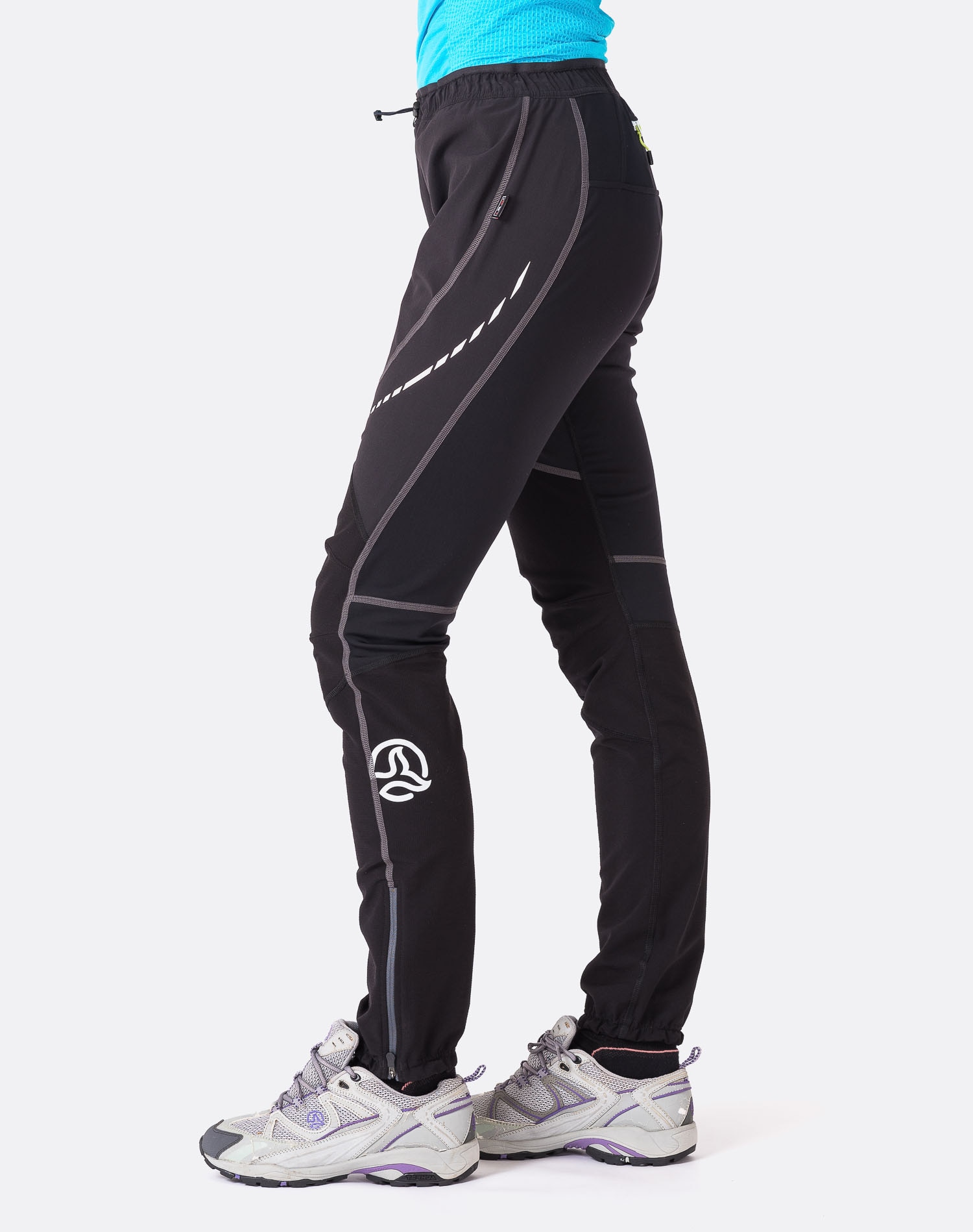 Pantalón de mujer Stowe Pant W Ternua - Gris Gris-11